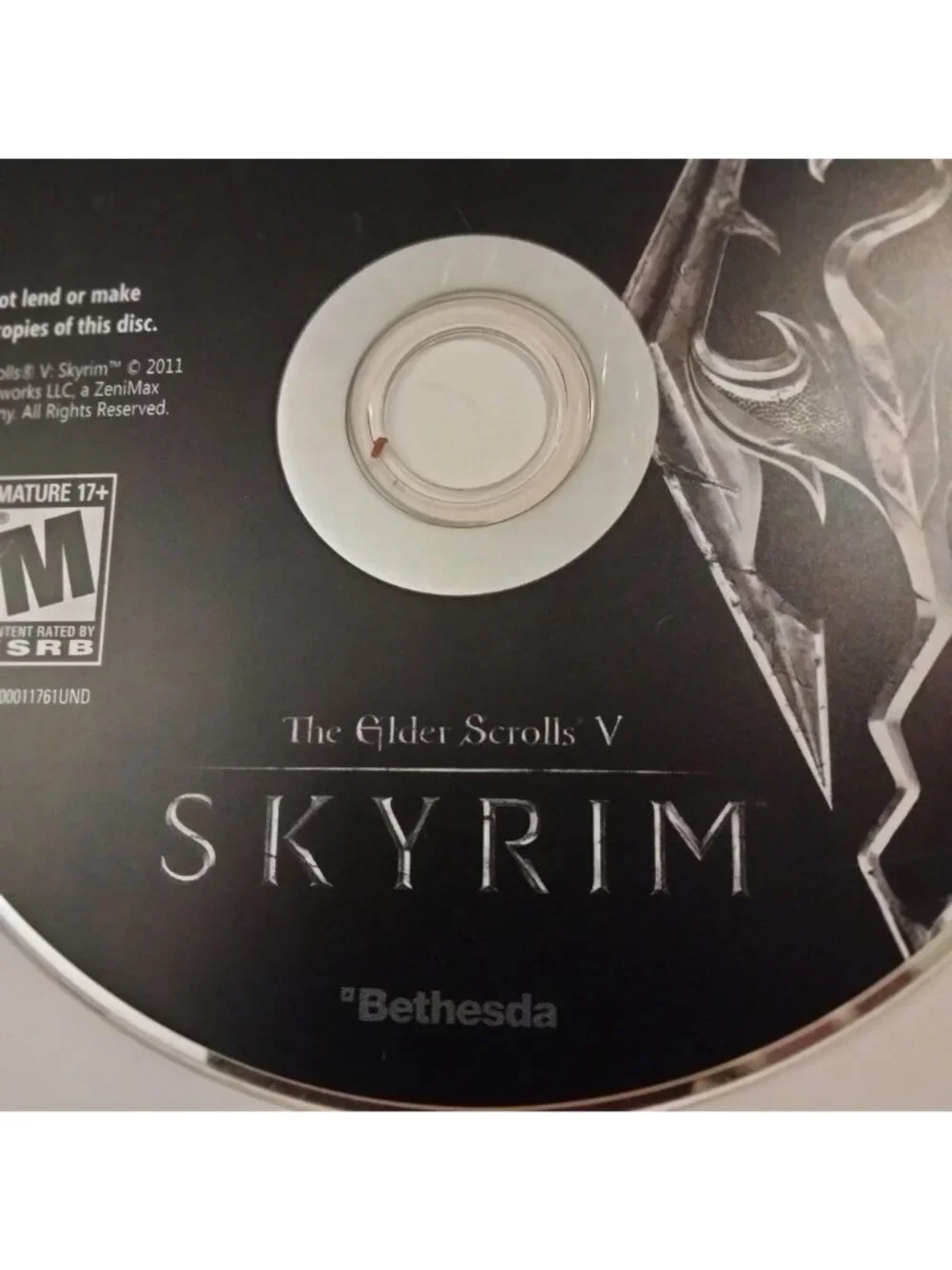The Elder Scrolls V Skyrim PC Game Disc Windows Bethesda